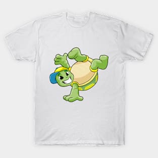 Turtle at Hip Hop break dance with Cap T-Shirt